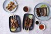 Items from the grill at street-food concept Mamalan