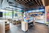 Greggs - Interior of new Eco Drive-Thru features low energy light fittings