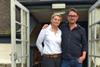 The Fox Inn's new general manager Hannah Strudwick and new operations manager Sam King at the Fox Inn