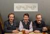 Tom Peake, Mark Reynolds abd Nick Fox of Three Cheers Pub Co