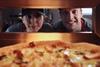 Papa Johns sourdough pizza ad image