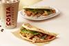 Costa Coffee - Chicken Shawarma Flatbread and Tandoori Bhaji Flatbread -   2100x1400