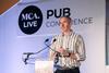 Simon Potts, The Alchemist CEO speaks at MCA's Pub Conference 2023