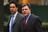 Labour's Ed Miliband and Ed Balls