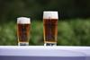 Pub garden pints beer lager
