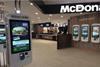 McDonald's digital kiosks