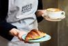 Bread Ahead croissant and coffee