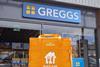 Greggs delivery - smaller