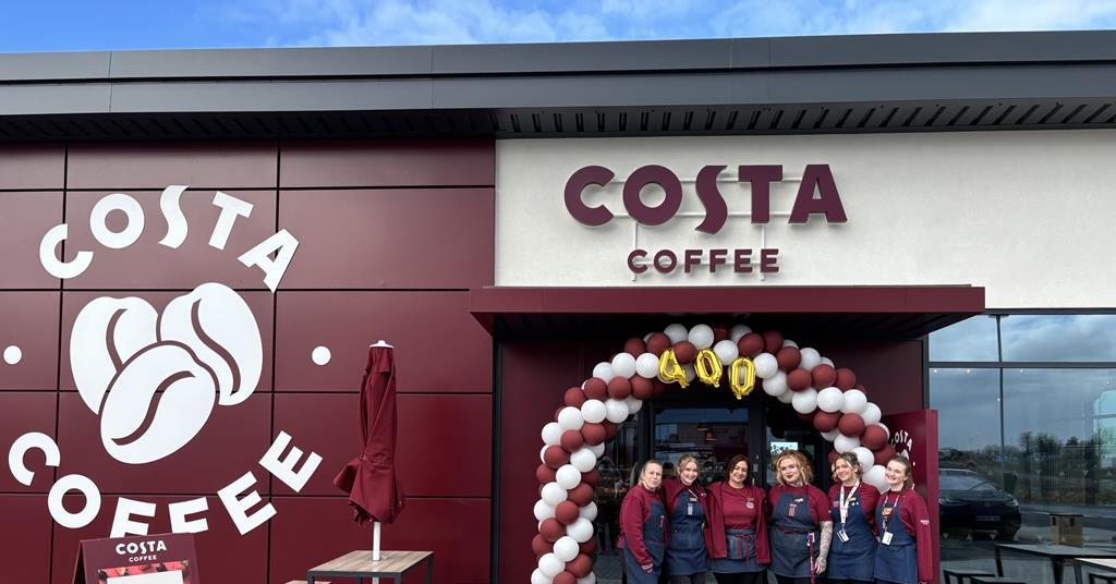 Costa hits drive-thru milestone and plans for 40 more this year | News ...