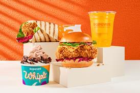 Popeyes  Cajun Crunch range