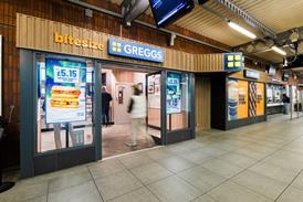 Greggs - New Bitesize Greggs outlet in Sevenoaks train station