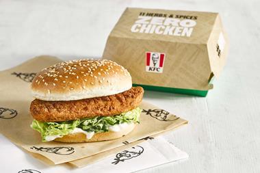 KFC’s Vegan Burger launches nationwide on 2nd January