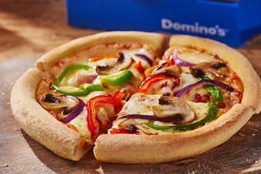 Domino's Cheeky Little Pizza - Vegi