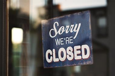Sorry shop closed
