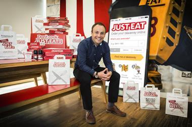 David Buttress of Just Eat