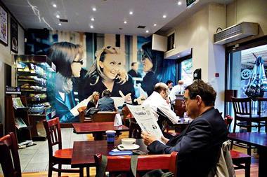 Caffe Nero interior