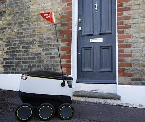 Just Eat robot delivery