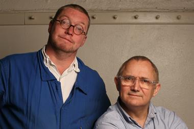 Q&A, Trevor Gulliver, right, with Fergus Henderson