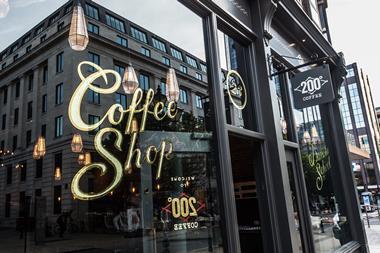200 Degrees coffee shop