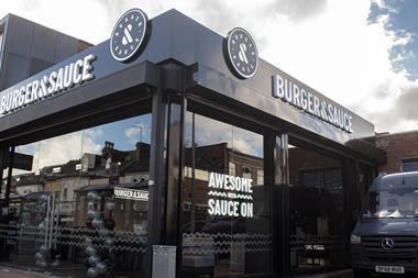 Burger and sauce store pic