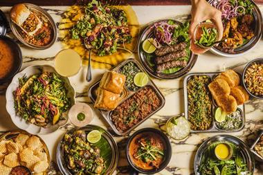 Dishoom new menu full table spread 001