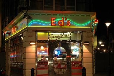 Ed's Easy Diner exterior