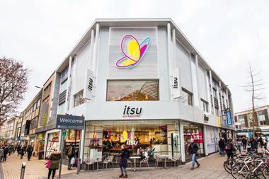 Itsu store front