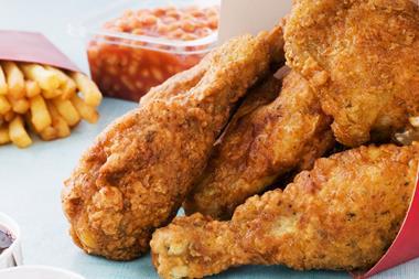 fast food fried chicken