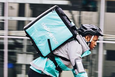 Deliveroo rider