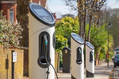 on-street electric vehicle chargers