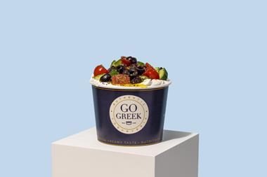 Go Greek Yoghurt salad bowl