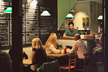 Honest Burgers interior