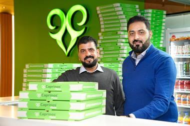 Caprinos pizza founders