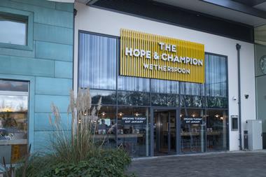 Wetherspoon motorway pub