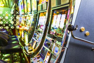 Slot machines - stock photo