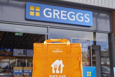 Greggs delivery - smaller