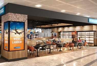 Greggs Tenerife render
