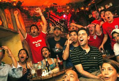 World Cup football match