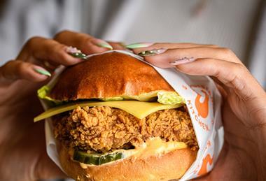 Popeyes Deluxe Chicken Sandwich