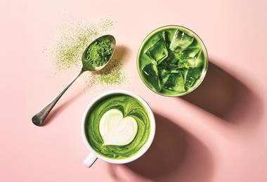 Matcha Iced latte Duo