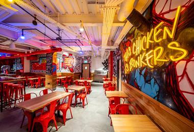 Dave's Hot Chicken London - Interiors _ Dining Area