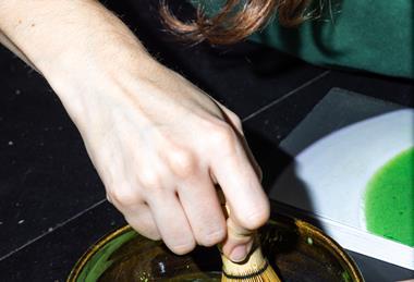 Copy of Whisking JENKI Ceremonial Grade Matcha