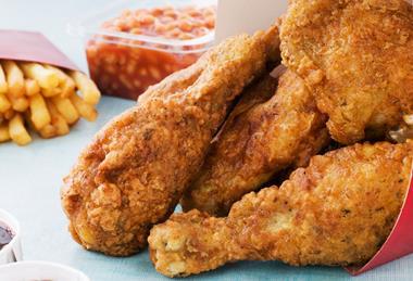 fast food fried chicken