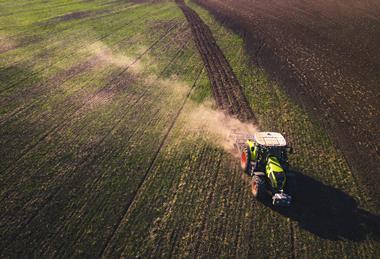 Tractor farming