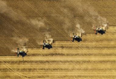 tractors farming supply chain climate change