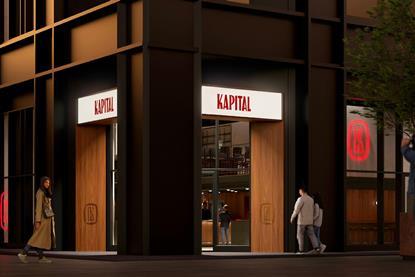 Kapital set to open summer 2025 in heart of the city