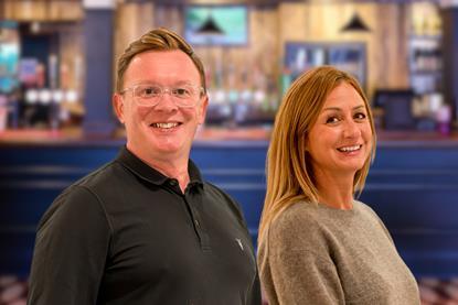 Lee Nixon and Jo Hall