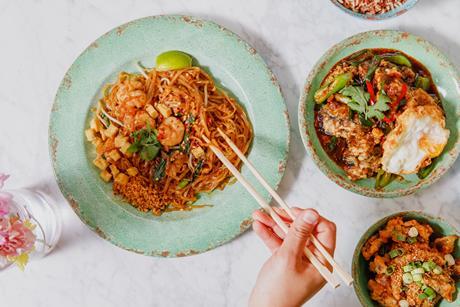 Rosa's Thai_prawn pad thai