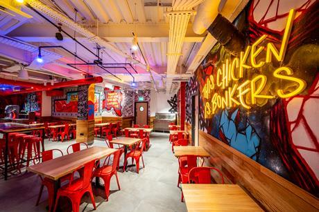 Dave's Hot Chicken London - Interiors _ Dining Area