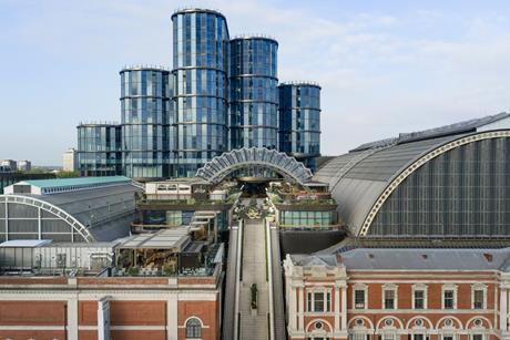 Olympia Facade landscape - Courtesy of Olympia in partnership with Heatherwick (May 26)